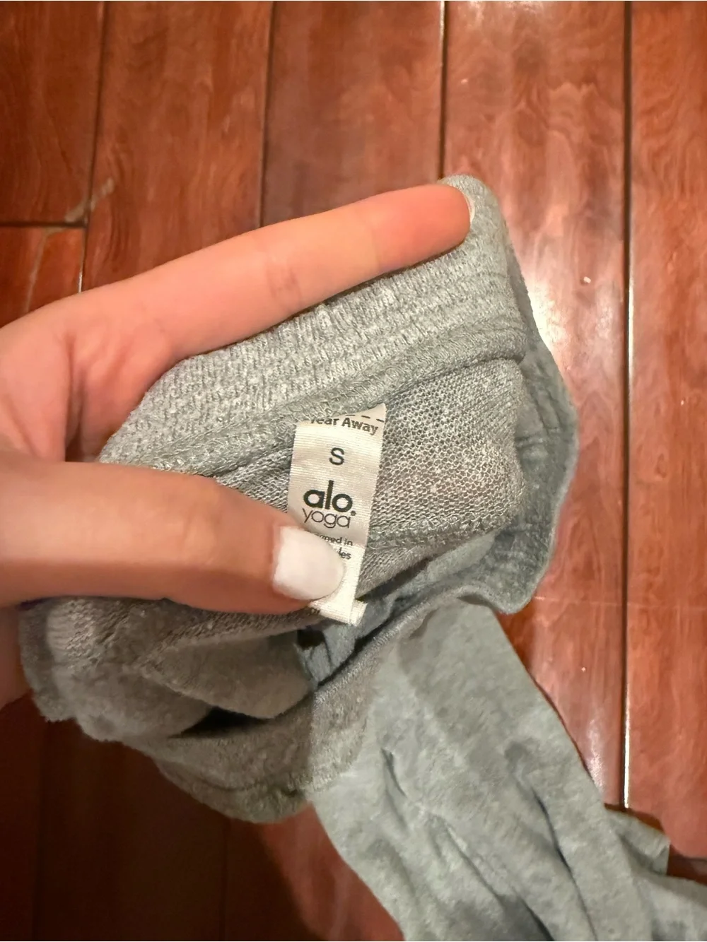 Alo yoga grey sweats